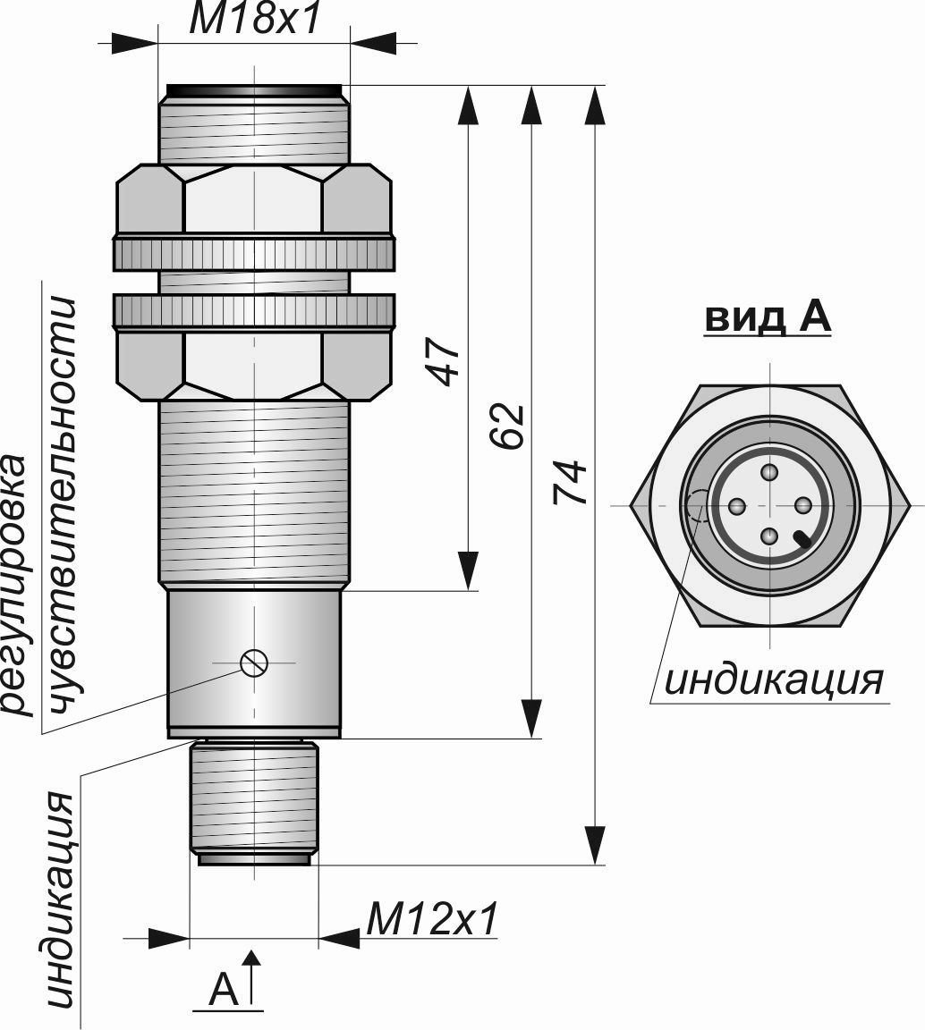 Габаритный чертеж