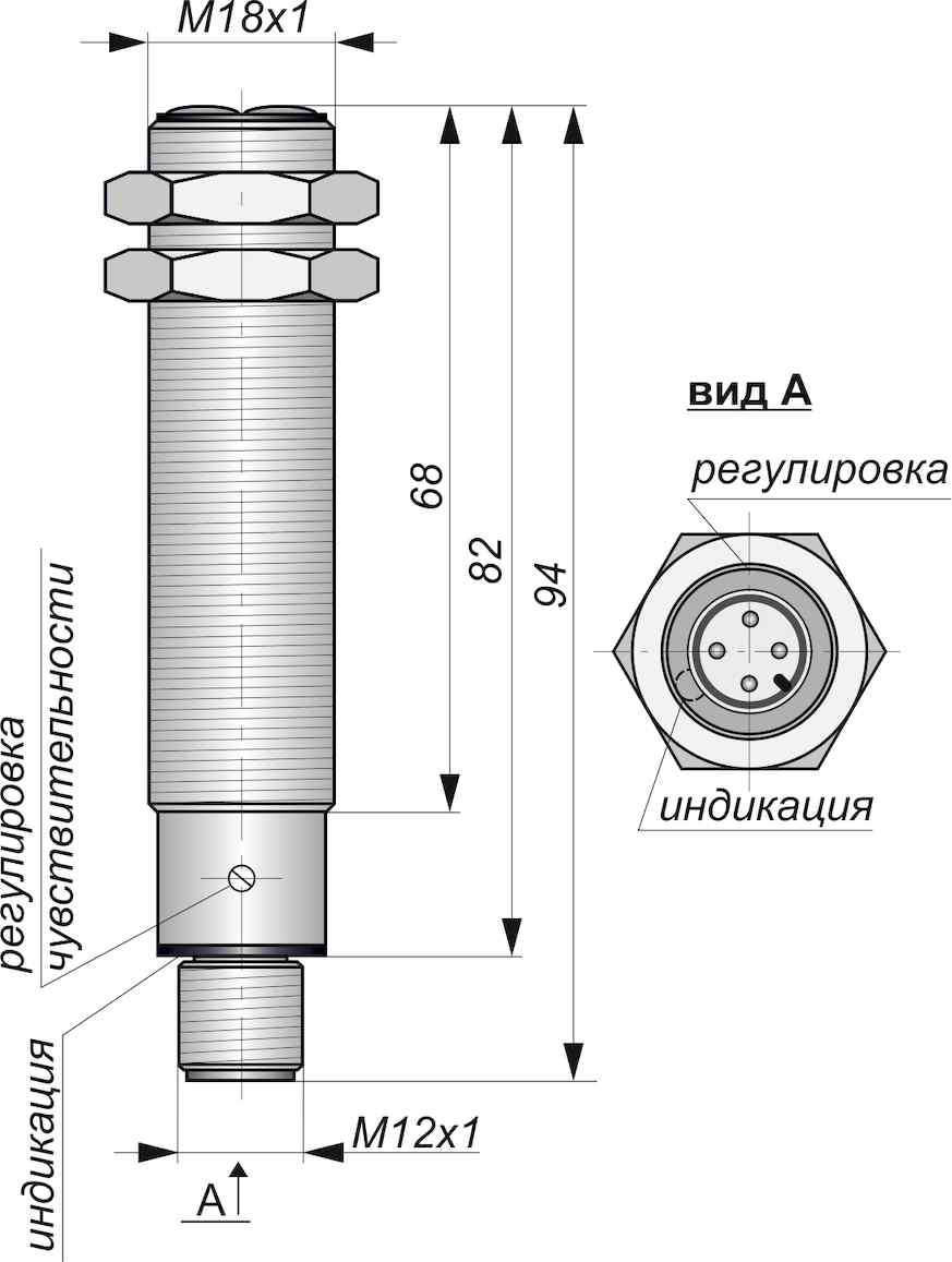 Габаритный чертеж