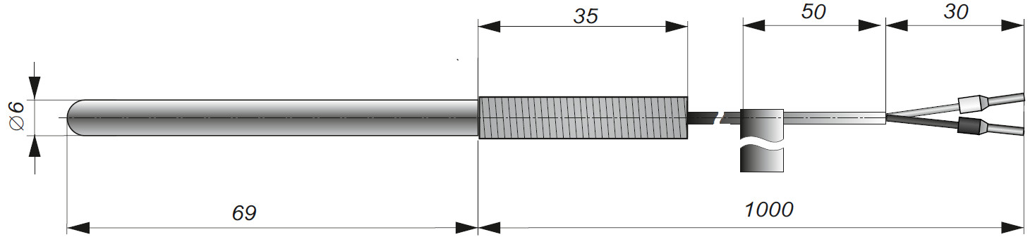 ДТХА-02(Lкаб=1м)